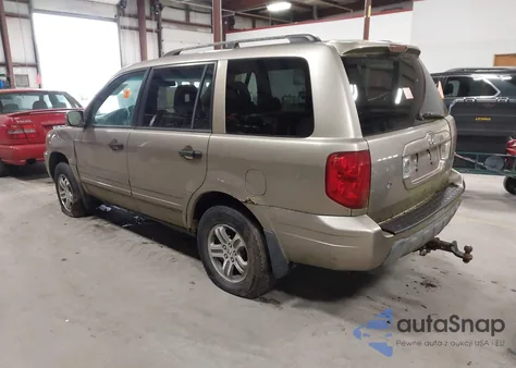 2004 Honda Pilot Ex из США, поврежденный, VIN 2HKYF18414H599093